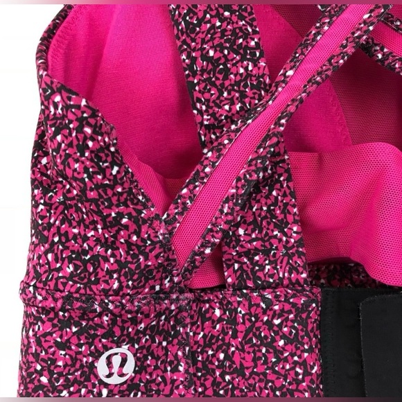 Lululemon Oxygen Sports Bra Magenta Size 4 - Picture 6 of 9